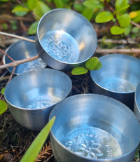Reusable tealight candle cases