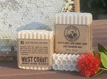 Load image into Gallery viewer, Goat's Milk and Honey Soap and Shampoo Bar