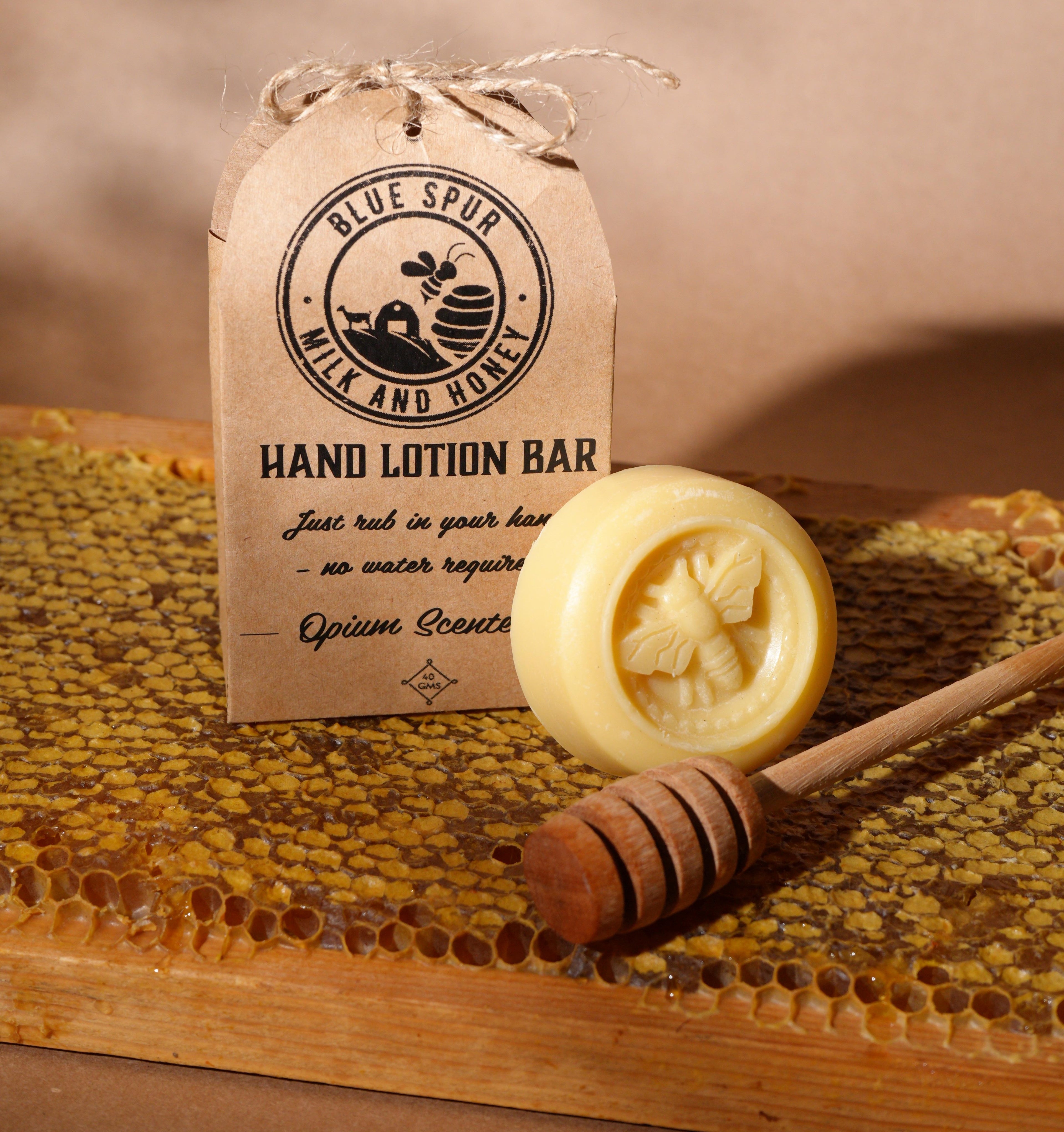 Solid Hand Lotion Bar:  Eco-Friendly